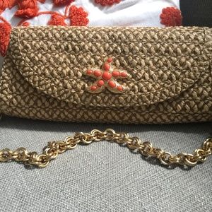 ERIC JAVITS Paradise Convertible Clutch starfish